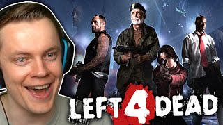 I Played Left 4 Dead for the FIRST TIME and it was Absolutely INSANE [upl. by Eniamart]