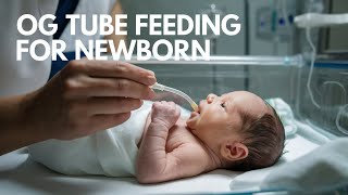 OG TUBE FEEDING FOR BABY in NICU [upl. by Procter]