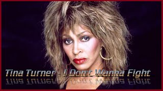 Tina Turner  I Dont Wanna Fight Tradução PT Homenagem a rainha do rock [upl. by Lednic]