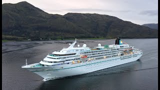 Amadea passing Corran Narrows [upl. by Alyad3]