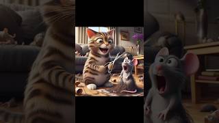 Who believes that a mouse and a cat can be friendscatcuteecatsfunnylovelyecatsshortsvideo [upl. by Nove]