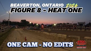 Figure 8 Racing Heat One One Camrea no edits Beaverton Ontario 2024 Hosted by Edge Motorsports [upl. by Otrebogad]