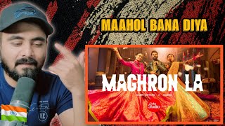 Indian Reaction On Maghron La  Coke Studio Pakistan Season 15  Sabri Sisters x Rozeo [upl. by Savage395]