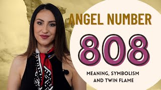 808 ANGEL NUMBER  Meaning Symbolism and Twin Flame [upl. by Tobi950]