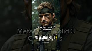 Metal Gear Solid 3 Characters  AI Generated shorts metalgearsolid3 aigenerated [upl. by Gabrielle]