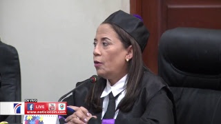 EN VIVO Juicio de fondo caso Emely Peguero 04102018 [upl. by Atikat]