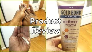 Gold Bond Ultimate Radiance Renewal Review [upl. by Auhso]