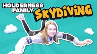 Holderness Family Skydiving [upl. by Adyahs481]