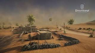 PANZERKAMPF® Environmental amp Weather Map Effects  Sandstorms of El Alamein [upl. by Irah378]