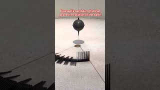 Foucaults pendulum that can prove the rotation of the earth [upl. by Terriss50]