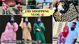 Eid shopping  Busy day in my life vlog  Canada Tamil Vlog 🇱🇰🇨🇦 [upl. by Anirret256]