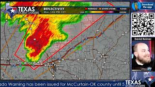 LIVE Texas Tornado Warning Coverage November 4 2024 [upl. by Vevine140]