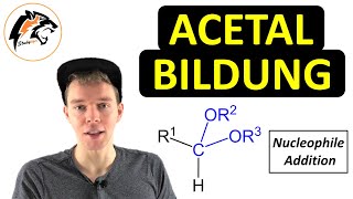 Vollacetalbildung Acetale – Reaktionsmechanismus  Chemie Tutorial [upl. by Rfinnej459]