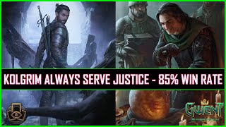 Gwent  This Clog Deck Still Hold 85 Win Ratio  Kolgrim Always Serve Justice  Patch 1110 [upl. by Johna]