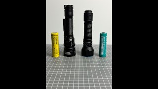 Nitecore MH25 Pro vs Olight Javelot [upl. by Euginomod220]