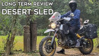 Ducati Desert Sled  Long Term Review [upl. by Elenore]