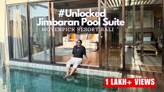 Unlocked Movenpick Resort Jimbaran Bali  Pool Suite  Luxury Hotel  Travel Vlog [upl. by Enytsirhc]