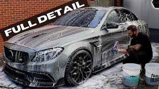 Mercedes C63S AMG  Detail and Coating [upl. by Gibun]