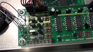 TSP 13  Teardown and Operation of an Advantest TQ8325 Wavelength Meter [upl. by Niliak802]