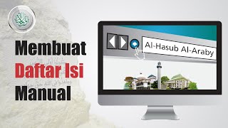 Membuat Daftar Isi Manual [upl. by Animsay942]