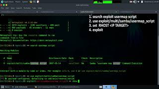 metasploitable Exploit TCP the Port 139 amp 445 SAMBA [upl. by Omland]