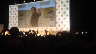 Robert Downey Jr Chris Evans Chris Hemsworth amp More On Stage at Comic Con [upl. by Seaman]