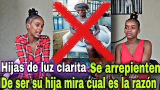 HIJAS DE LUZ CLARITA SE ARREPIENTEN DE SER SU HIJA POR TACHALA COMO PILAPIA PARA EL RESTO DE SU VIDA [upl. by Hacissej]