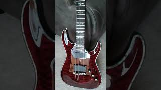 Schecter Hellraiser C1 with EMG pickups [upl. by Ketti]