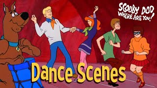 Scooby Doo Where Are You All Dance Scenes With Velma Daphne Fred Shaggy and Scooby 196970 [upl. by Eudora]