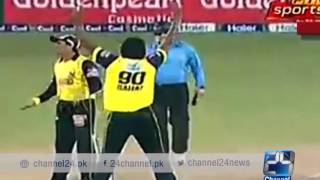 24 Report Younis Khan leaves Pakistan cup after his fight with umpire on LBW issue [upl. by Asiel]