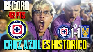 ¡NUEVO RECORD Reacciones CRUZ AZUL 11 TIGRES Jornada 17 DESDE EL Estadio AZUL [upl. by Llenral]