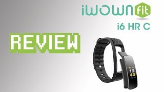 IWOWN Fit i6 HR C  Pulsera de Actividad  Review [upl. by Adin]