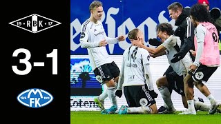 Deilig seier mot Molde  Rosenborg  Molde 31 Highlights [upl. by Sherj]