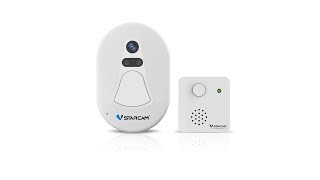 VStarcam D1 Wi Fi Enabled Video Doorbell [upl. by Eiramlatsyrk]