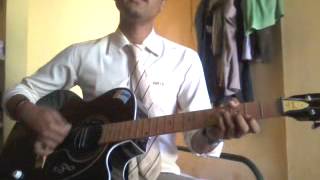 Haye mera dil guitar cover [upl. by Anilad]