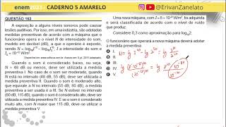 Resolução Prova do ENEM 2023  Gabarito enem 23  questões resolvidas  questão 163 de matemática [upl. by Laws624]