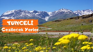 TUNCELİ GEZİLECEK YERLER I Bir Şehrin En Güzel Detayları Tunceli Gezisi [upl. by Oruam638]