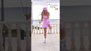 💃🏼❤️ jumprope skipping footwork shoop [upl. by Llacam]