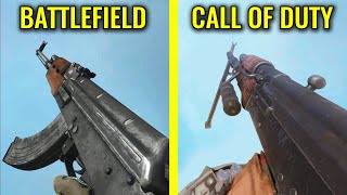 Battlefield 4 vs COD Black Ops 3  Weapons Comparison [upl. by Aivilys]