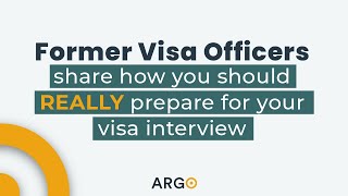 Preparing for your visa interview Heres what you should do according to a Former Visa Officer [upl. by Adnoryt]