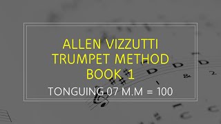 shorts Allen Vizzutti Trumpet Method  Book 1 TONGUING 07 K TONGUING [upl. by Nnaeerb]