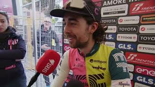 Ben Healy  Interview at the finish  Stage 8  Giro dItalia 2023 [upl. by Hadnama]