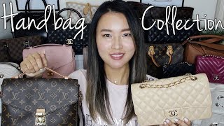 My designer handbag collection 2019  Chanel Louis Vuitton Givenchy etc [upl. by Adyela]