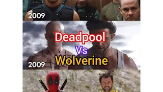 Deadpool vs Wolverine Full fight scenes I XMen Origins Wolverine 2009 Movie 🎥🍿 [upl. by Amitak]