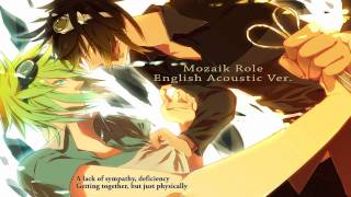 『Mozaik Role Acoustic Arrange』 【Jefferz】  English Cover モザイクロール [upl. by Naujad]