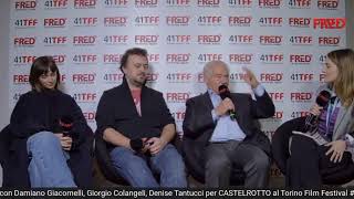 FREDs Interview Damiano Giacomelli Giorgio Colangeli Denise Tantucci  CASTELROTTO tff41 [upl. by Evannia]