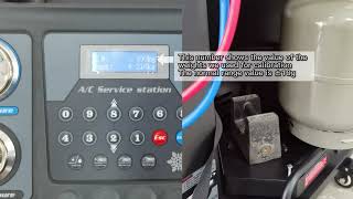 AC SERVICE STATION CALIBRATION AC616 amp AC616H [upl. by Ecirum]