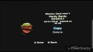 Herdy Gerdy PS2 Save Icon [upl. by Marline]