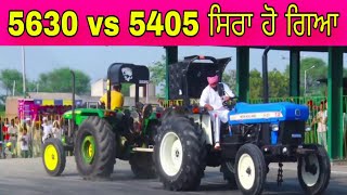 Johndeere 5405 vs New Holland 5620 new Tractor Tochan 2024 Tournament [upl. by Akinohs]