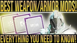 Destiny 2 ULTIMATE MOD GUIDE Best WeaponArmor Mods High Damage Supers How To Get amp More [upl. by Farl]